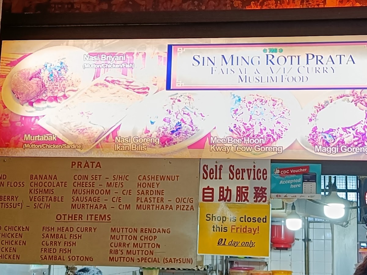 Menu Sin Ming Roti Prata Faisal & Aziz Curry Muslim Food-3