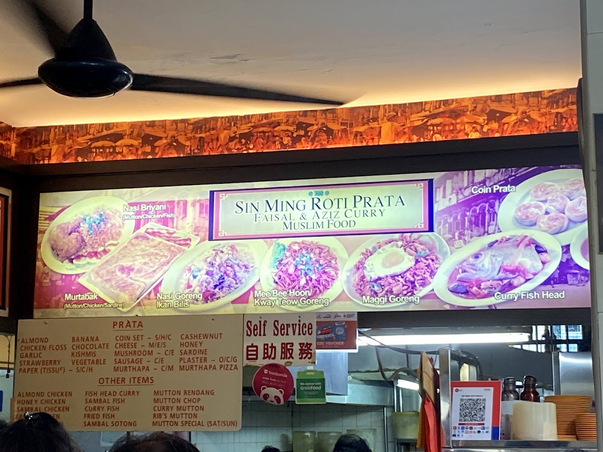 Menu Sin Ming Roti Prata Faisal & Aziz Curry Muslim Food-5